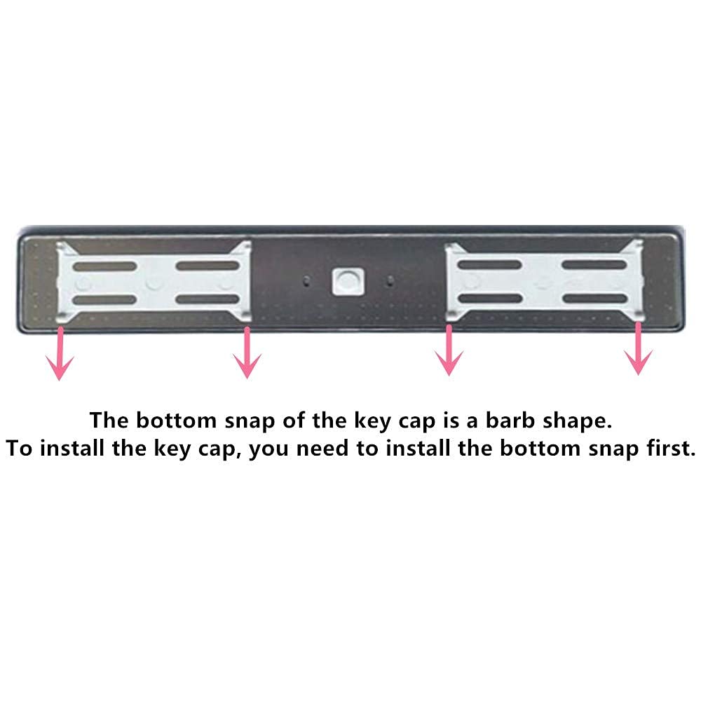 Replacement Spacebar Key Cap and Hinge and Base Gasket for MacBook Pro Retina 13" / 15" Model A1706 A1707 A1708 2016-2017 Year Keyboard Space Bar Keycap
