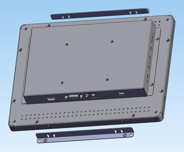 RIUIIN 10.4 Inch Open Frame Capacitive Touchscreen Monitor, 1024x768 Resolution 4:3 Aspect Ratio Waterproof,VESA+Panel Mount, for Kiosk, Automation, POS,Vending,HMI and Digital Signage 7x24h Work