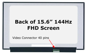 SCREENARAMA New Screen Replacement for Dell Inspiron 15 3520 P112F (FHD 40pin 144Hz IPS) LCD LED Display with Tools and Tape