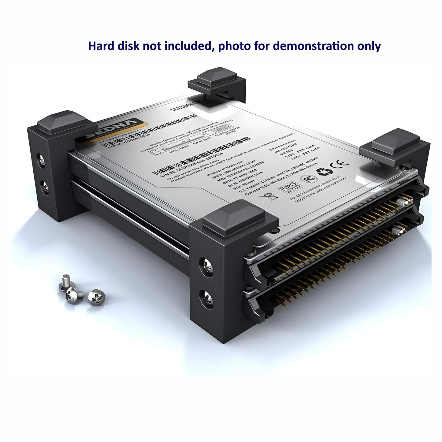 SEDNA - 2.5" / 3.5" Hard Disk Rubber Stand ( 3 Kits per Package ) - HDD / SSD not Included