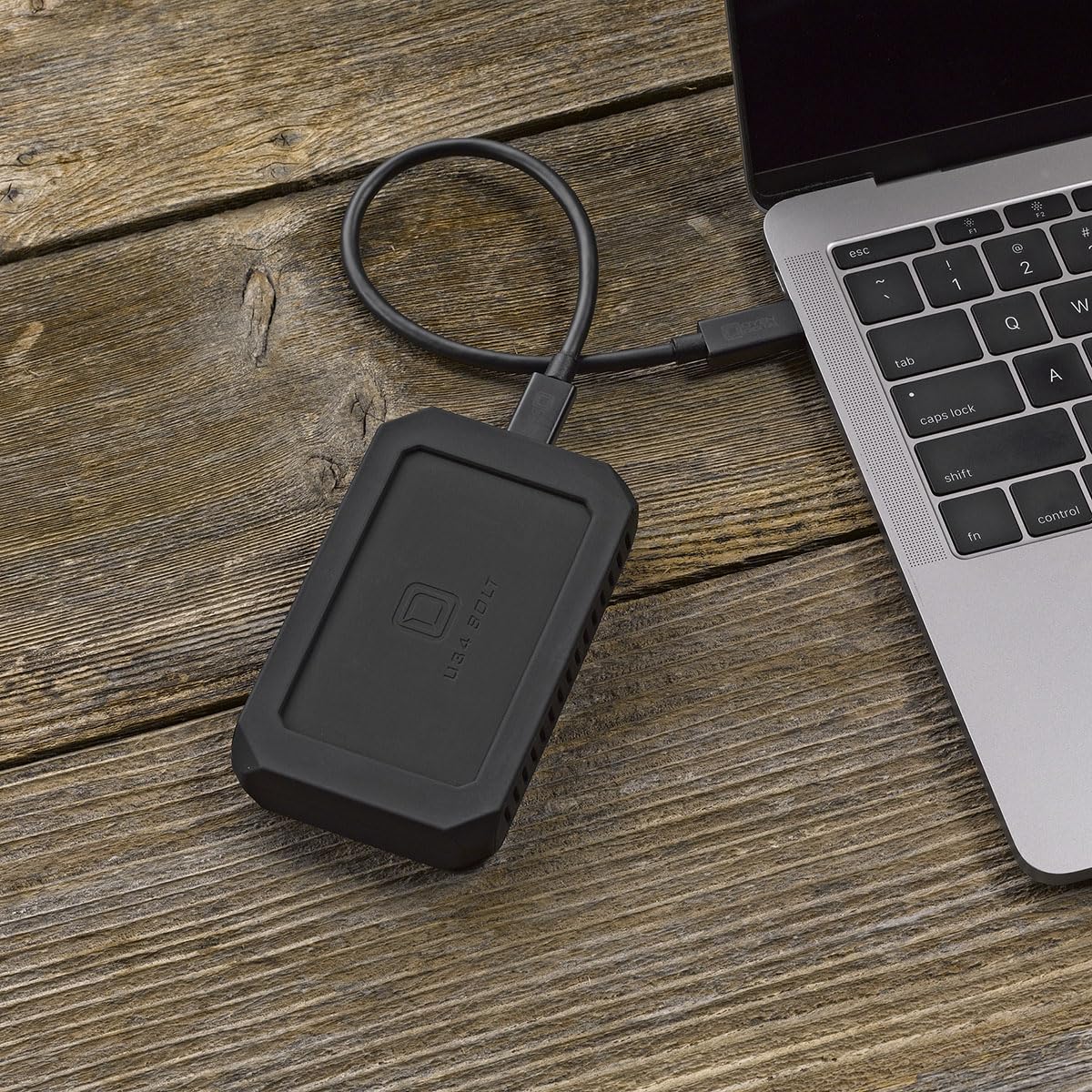 Oyen Digital U34 Bolt 4 TB (USB4 40 Gbit/s) NVMe Thunderbolt 4 (USB-C) Portable SSD, bis zu 2800 MB/s