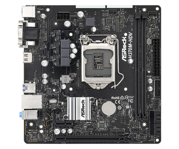 ASRock H370M-HDV LGA1151/ Intel H370/ DDR4/ SATA3&USB3.2/ Micro-ATX-Mainboard