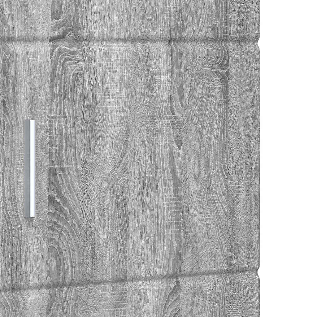 Badezimmerschrank-Set TULUM Graues Sonoma 37 x 31,5 x 203 cm