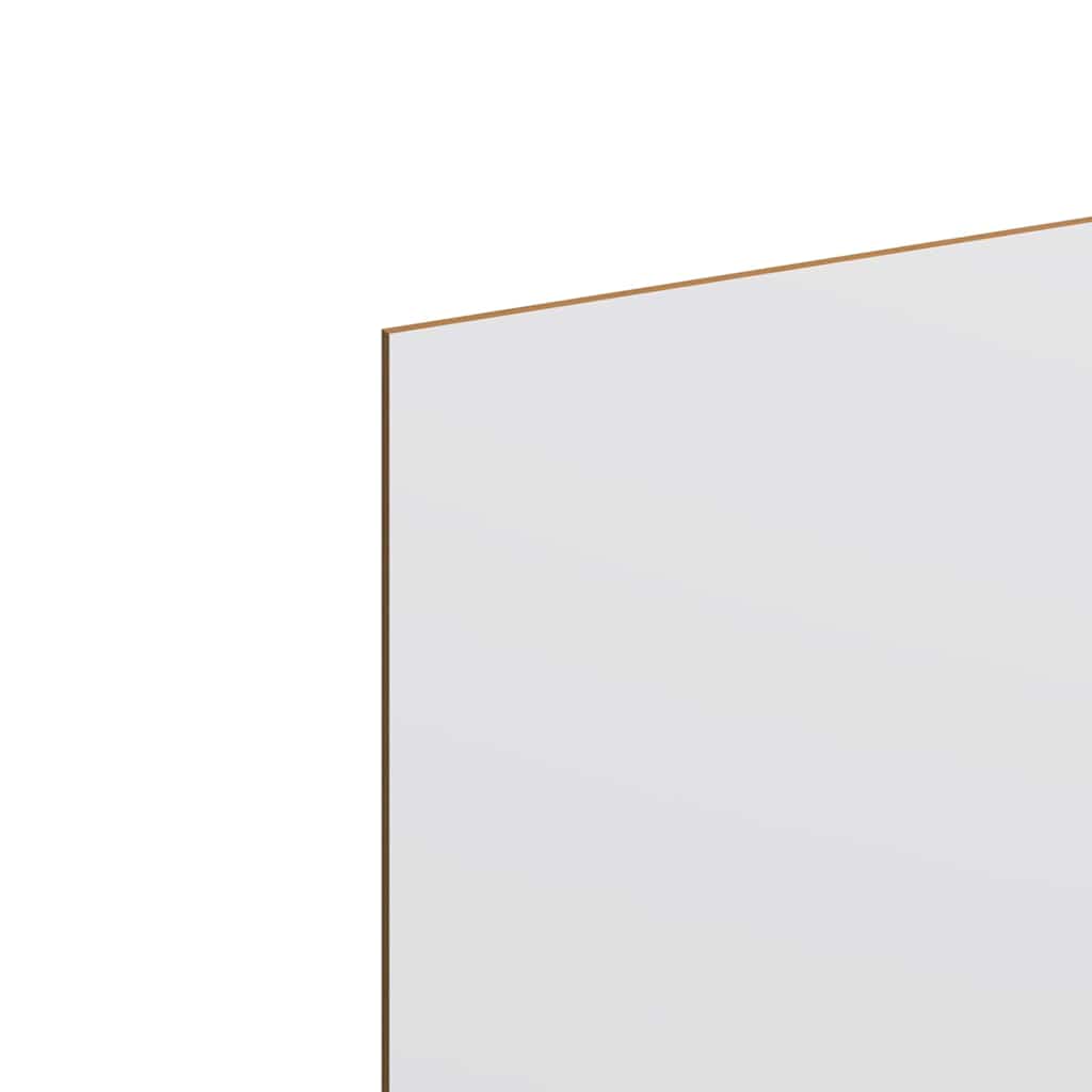 Dekoplatten 150 pcs Weiß 15 x 21 x 0,27 cm Holzwerkstoff