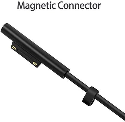 Surface-Ladegerät, 44-W-Netzteil für Microsoft Surface Pro 3/4/5/6/7, Surface Laptop, Surface Book, Surface Go, Surface Laptop Go, mit 1,9 m langem Netzkabel 