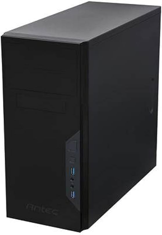 Antec VSK3000E-U3_US SGCC Steel Black Mini Tower Case, Micro ATX