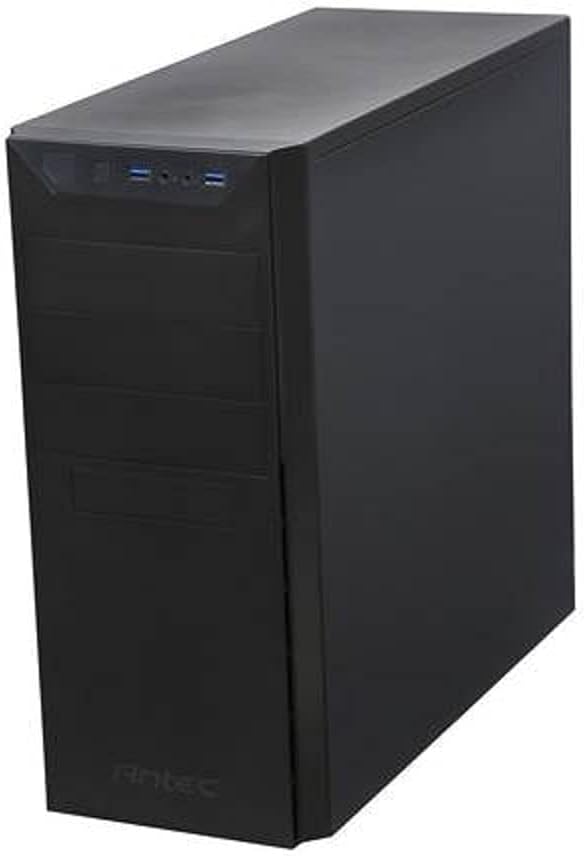 Antec VSK4000E-U3_US Black SGCC Steel ATX Mid Tower Computer Case