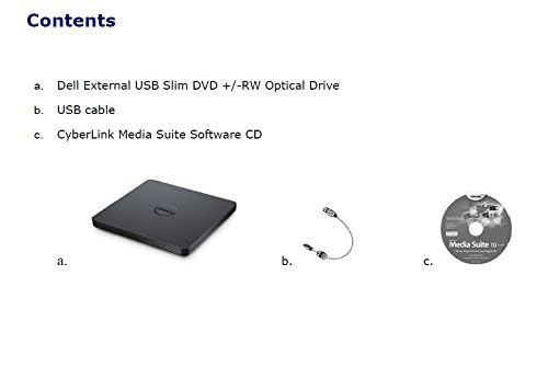 Portable External USB DVD Drive Compatible for Microsoft Windows 11/10/8.1 etc, Mac OS, Dell,Acer, ASUS, Apple, Samsung, Lenovo Laptop PC Desktop, CD/DVD-RW Drive, CD-RW Rewriter