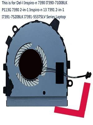 Rangale CPU Cooling Fan for Dell Inspiron 13 7391 2-in1 I7391-7520BLK I7391-5537SLV Series Laptop 0HYPYN