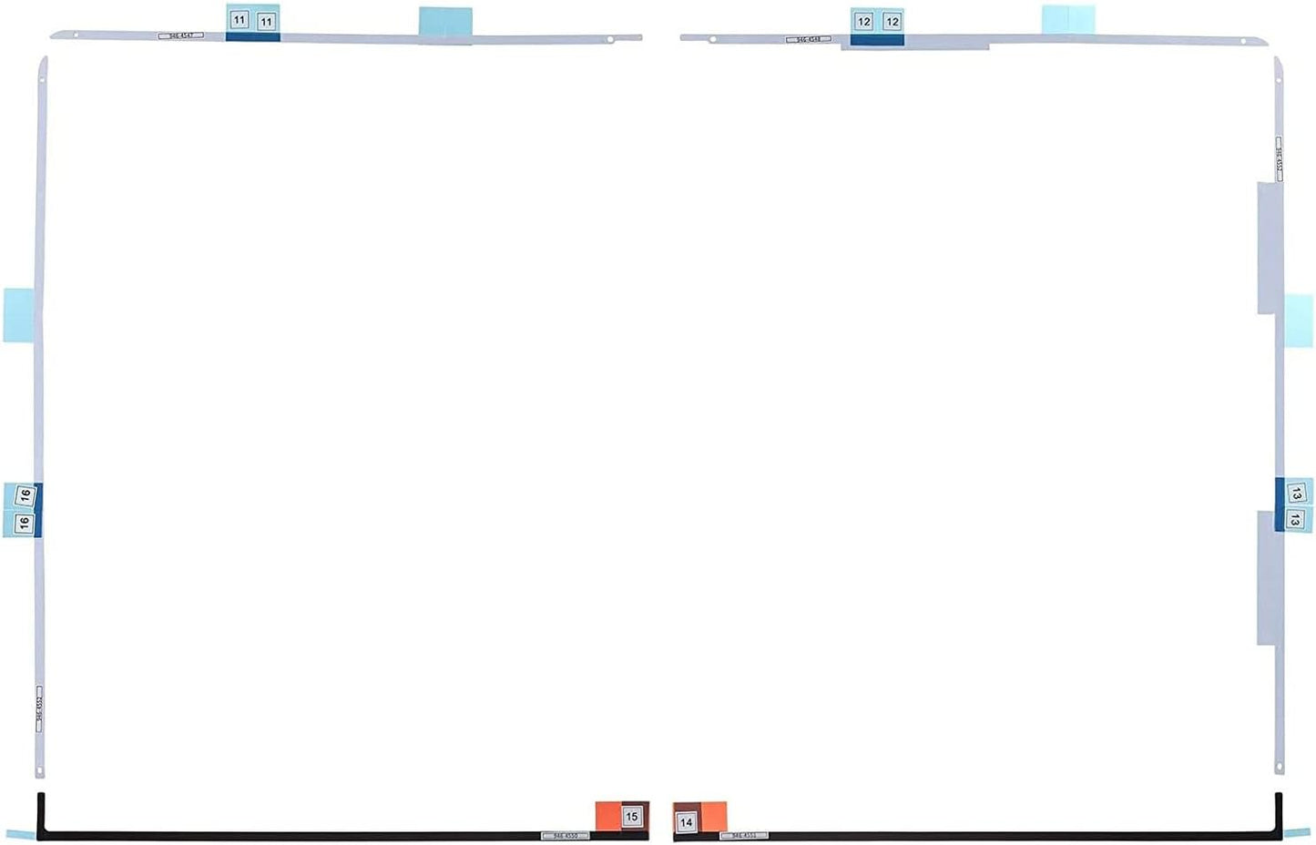 LCD Display Screen Adhesive Strips Tape Compatible with iMac 27 inch A1419(Late 2012- Mid 2017)