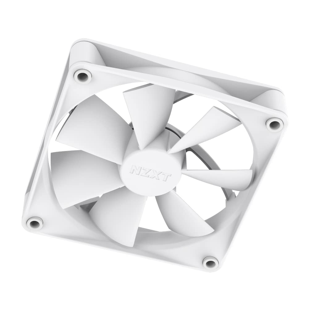 NZXT AER F120P White - High Performance Airflow Fans - Single
