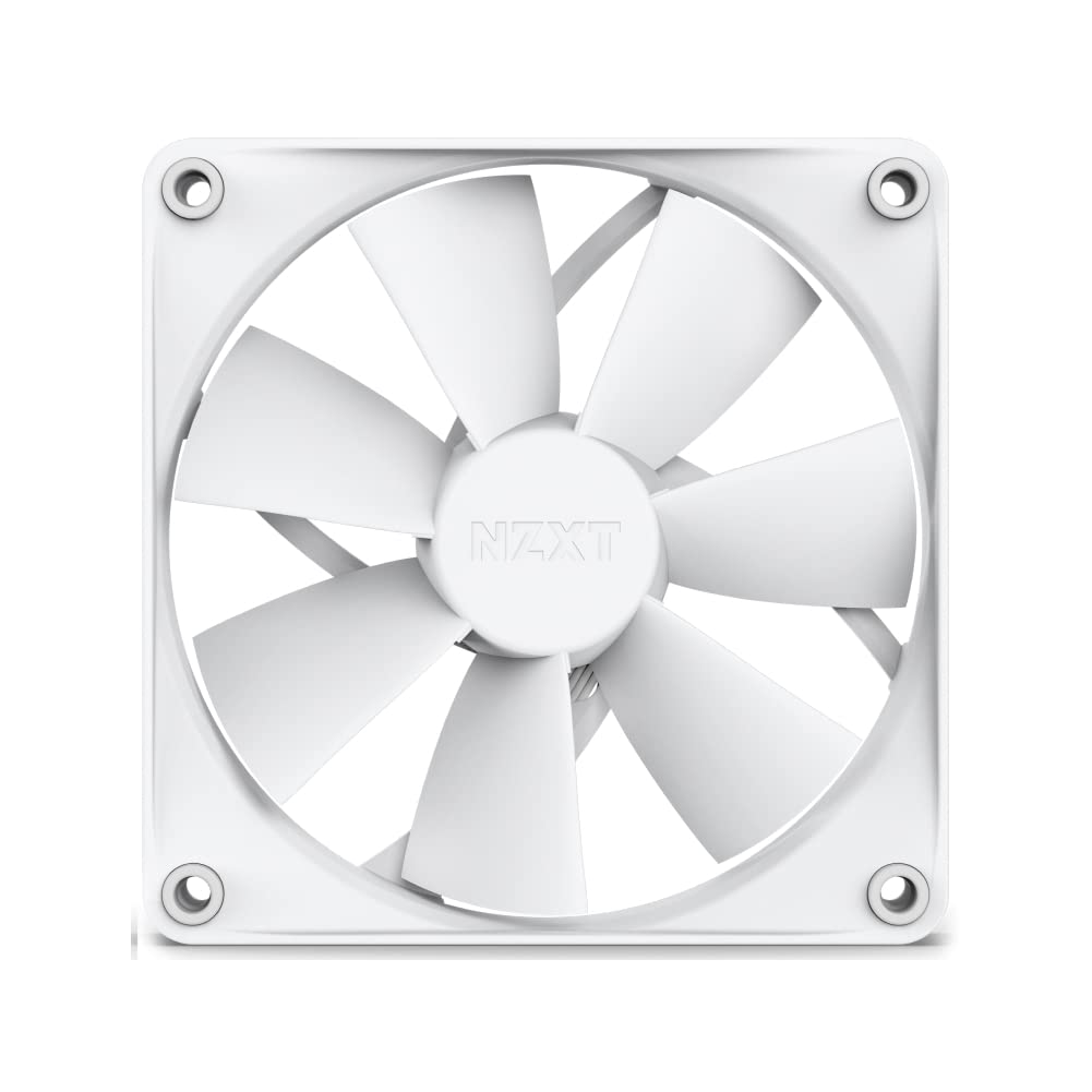 NZXT AER F120P White - High Performance Airflow Fans - Single