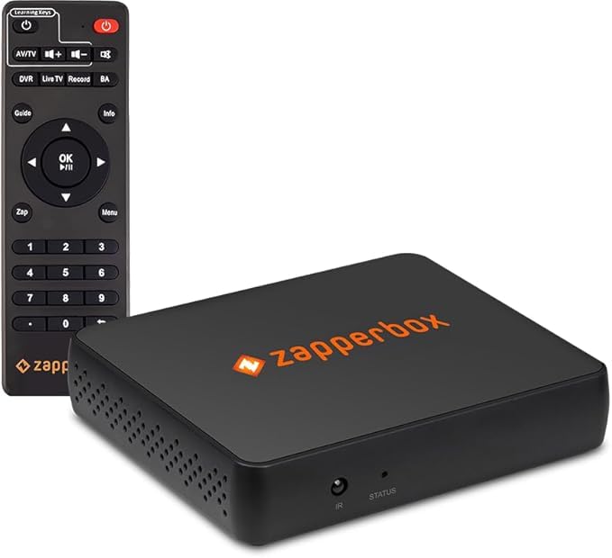 ZapperBox M2 ATSC 3.0 OTA Einzeltuner + DVR + Gateway mit 4K, HDR und Programmführer