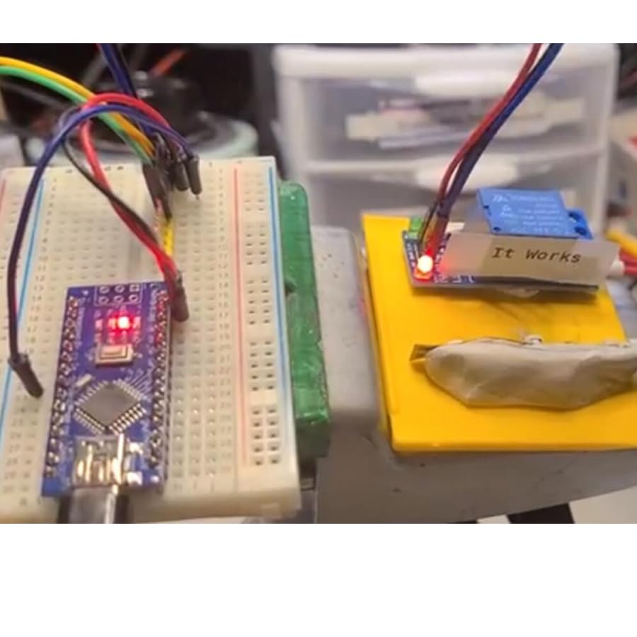 AITRIP 10PCS 5V One Channel Relay Module Relay Switch with OPTO Isolation High Low Level Trigger Compatible with Arduino Raspberry pi ARM AVR