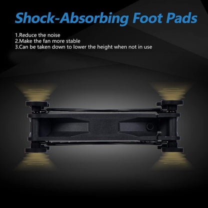 Quiet 80mm USB Fan, 5V USB Portable Cooling Fan for Flat Panel Xbox DVR PlayStation Router TV Receiver Computer Cabinet Cooler