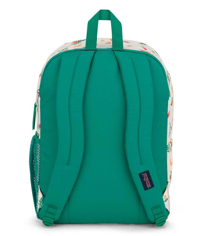 JanSport Laptop-Rucksack – Computertasche mit 2 Fächern, ergonomischen Schultergurten, 15-Zoll-Laptopfach, Tragegriff – Bücherrucksack – Erdbeer-Dusche 