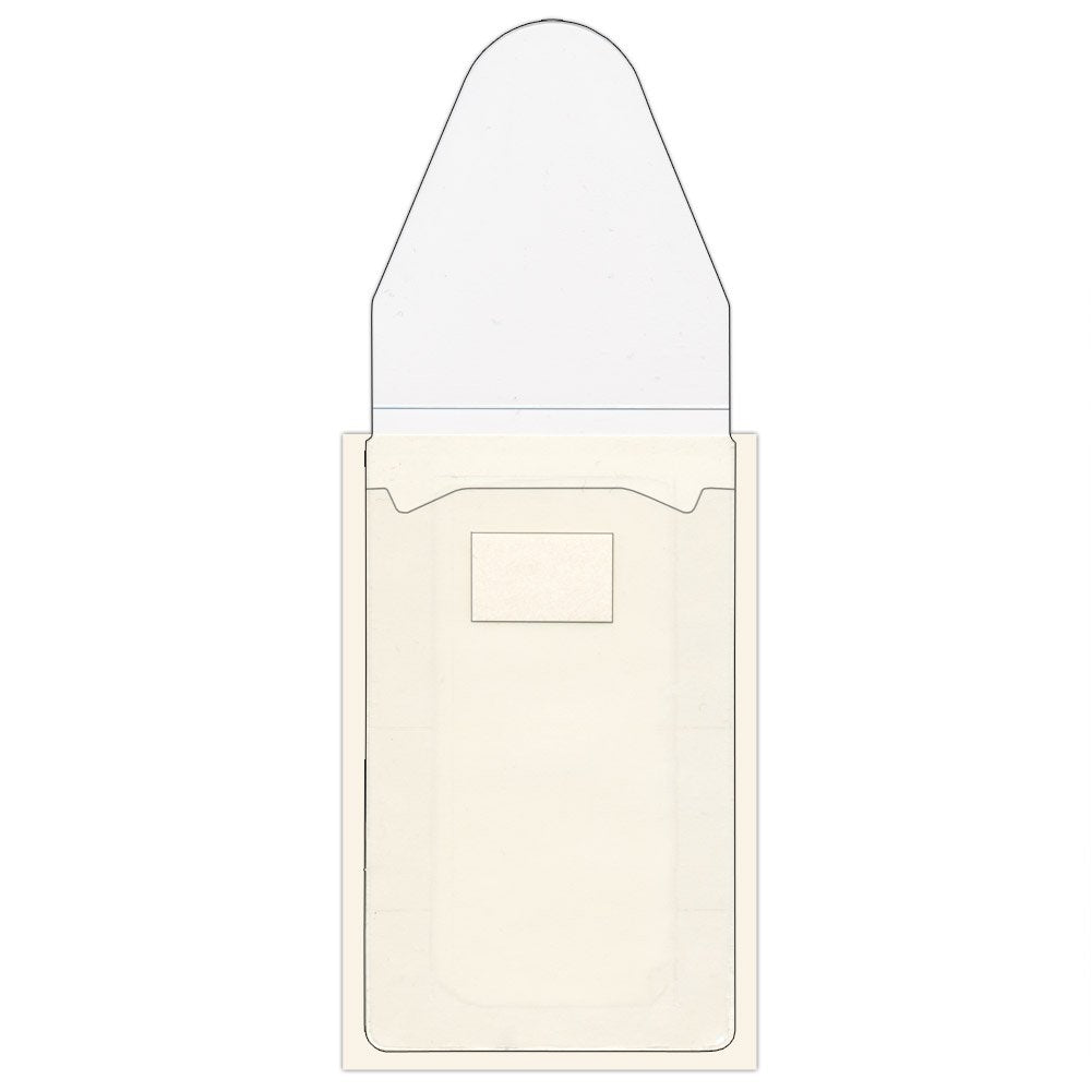 StoreSMART® - USB Flash Drive Holders- Peel & Stick Strip & Resealable Flap - 100-Pack - TL10252-100