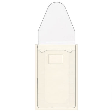 StoreSMART® – USB-Stick-Halter – Selbstklebender Streifen und wiederverschließbare Lasche – 100er-Packung – TL10252-100