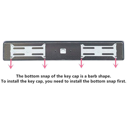 Replacement Spacebar Key Cap and Hinge and Base Gasket for MacBook Pro Retina 13" / 15" Model A1706 A1707 A1708 2016-2017 Year Keyboard Space Bar Keycap