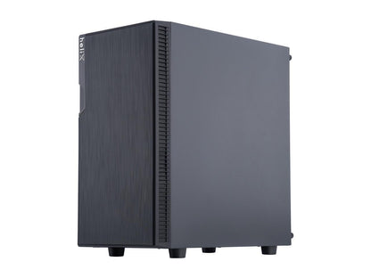 Rosewill FBM-X2-400-HELIX Micro ATX Mini Tower Desktop Gaming & Office PC Computer Case with Pre-Installed 400W Power Supply, 240mm AIO Support, 2X USB 2.0, 1 USB 3.0