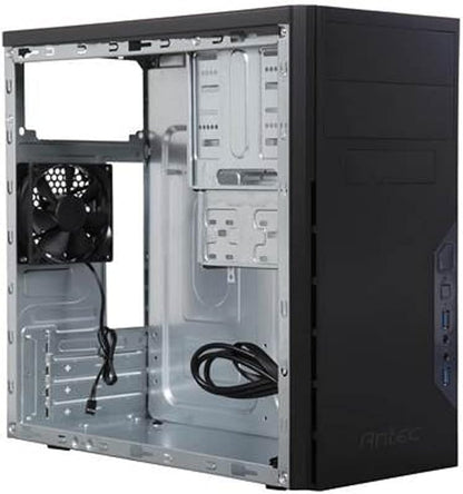 Antec VSK3000E-U3_US SGCC Steel Black Mini Tower Case, Micro ATX