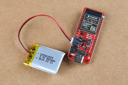 SparkFun Thing Plus - ESP32 WROOM (USB-C) - ESP32-D0WDQ6 Chip Integrated RGB Status LED Operating Voltage: 3.3V Board Dimensions: 2.3in x 1.0in x 0.5in