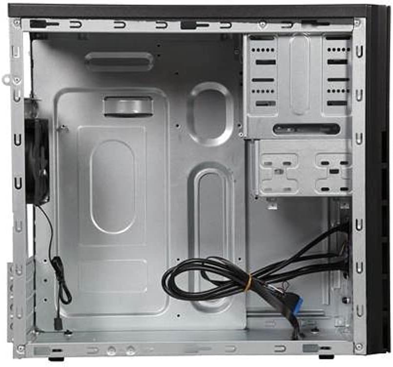 Antec VSK3000E-U3_US SGCC Steel Black Mini Tower Case, Micro ATX