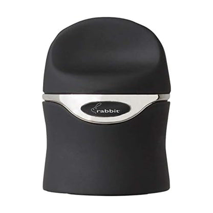 Rabbit Champagne and Wine Sealer, Airtight Wine and Champagne Stopper, Keeps Bubbles Fresh Longer, Easy to Use, Velvet Black, Essential Bar Tool