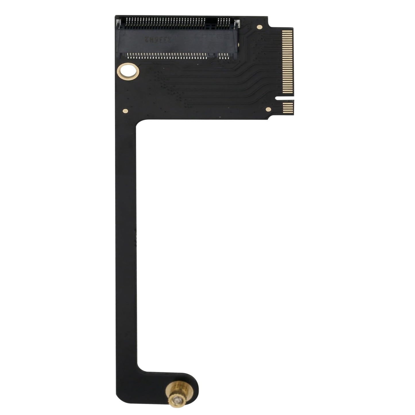 Suckoo for Asus Rog Ally Handheld Conversion 2230 to 2280 SSD Hard Drive Expansion High Capacity Boards NVME M-Key NGFF M.2 PCIE 4.0 3.0 Gold Finger Adapter 90 Degree Upgrade Conversion Card Black
