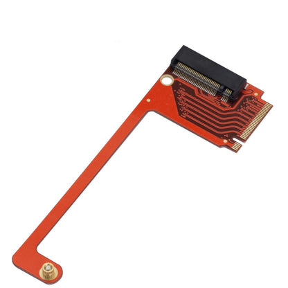 Suckoo for Rog Ally Handheld Conversion 2230 to 2280 SSD Hard Drive Expansion Board NVME M-Key NGFF M.2 PCIE 4.0 3.0 Gold Finger High Capacity Adapter 90 Degree Upgrade Converter Expansion Card Red