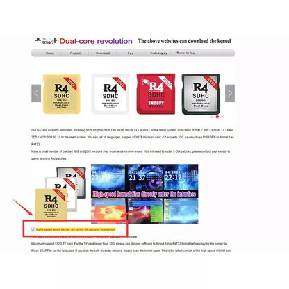 Pro Version 16GB Micro SDHC Dual Core Revolution Cartridge Compatible with New 2DS/3DS/LL/XL NDSL NDSI, Include a Card Adapter, NO Timebomb, Preloaded Plug and Play, Gold (Gold)