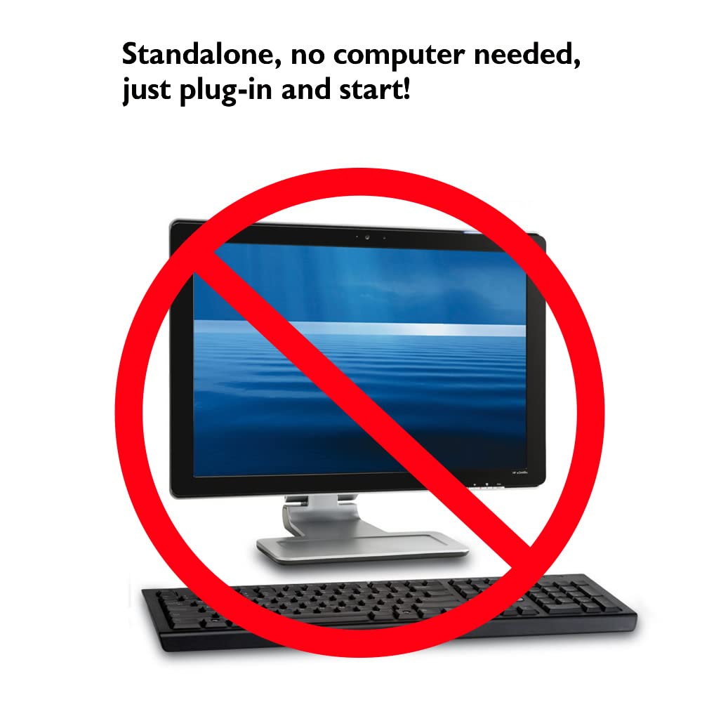 PlexCopier 24X 1 to 1 CD DVD M-Disc Supported Duplicator Copier Tower with Free Copy Protection