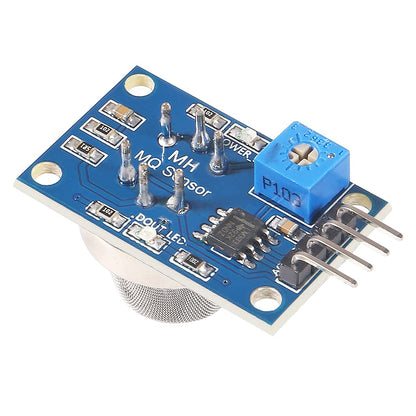 9pcs/Lot Gas Detection Sensor Module MQ-2 MQ-3 MQ-4 MQ-5 MQ-6 MQ-7 MQ-8 MQ-9 MQ-135 Sensor Module Gas Sensor Starter Kit for Arduino Raspberry Pi (9PCS/Lot)