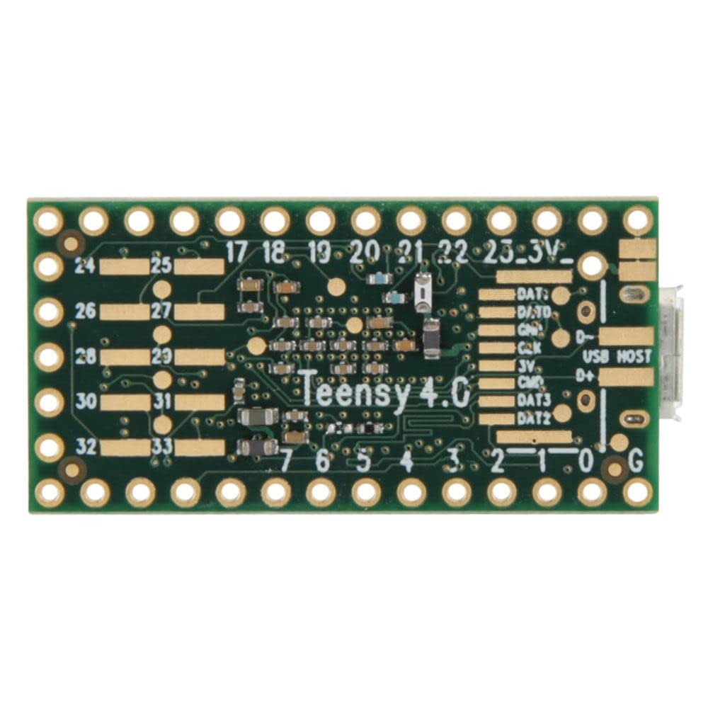 Teensy 4.0 iMXRT1062 Mikrocontroller-Entwicklungsboard mit losen Pins (verriegelbare Version)