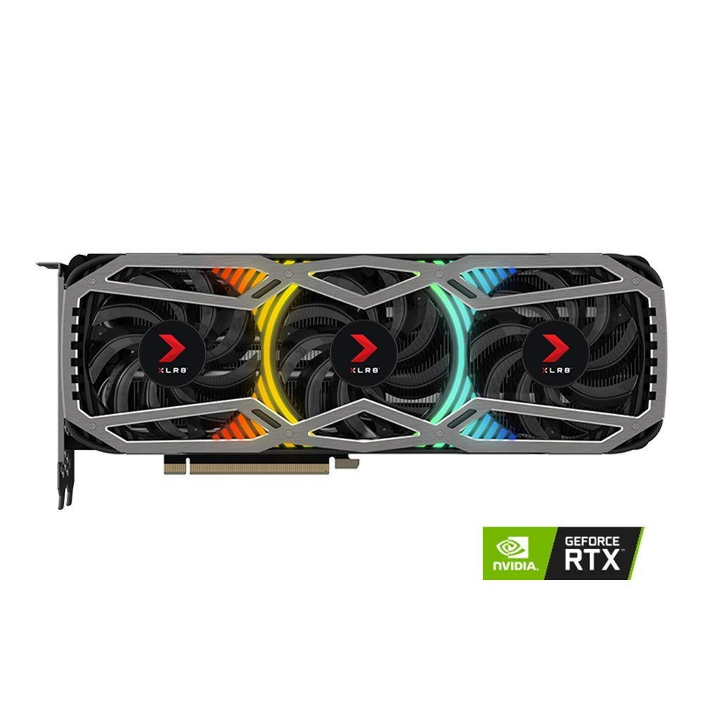 PNY GeForce RTX 3090 24GB XLR8 Gaming REVEL EPIC-X RGB Triple Fan Graphics Card (Renewed)