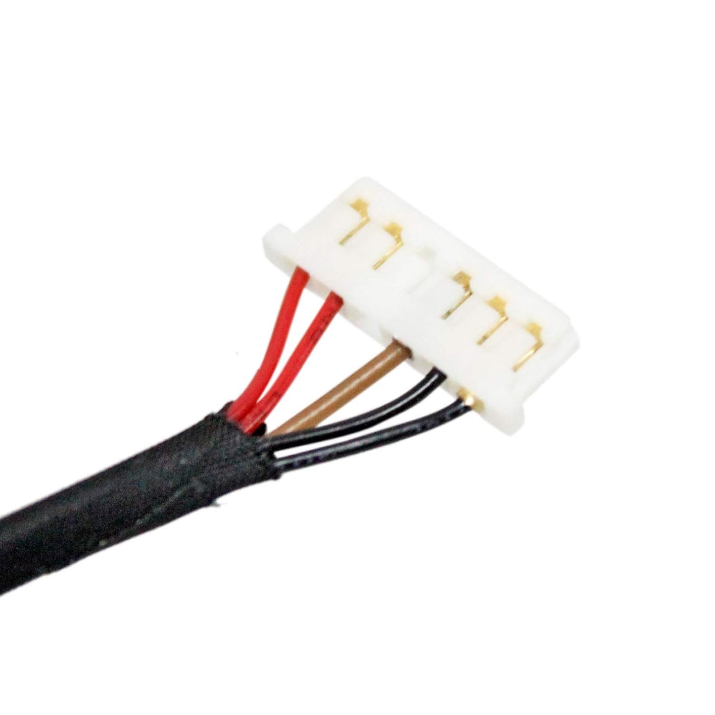 Suyitai DC Power Jack with Cable Harness Charging Port Replacement for DELL Inspiron 15 3000 Series 3558 3451 3452 3551 3558 3552 5100/450.03006.0001 0RYX4J (17.5cm/6.89inch)