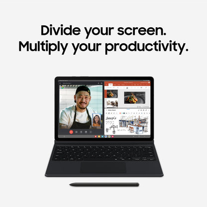 SAMSUNG Galaxy Tab S9+ Plus 12.4” 512GB , WiFi 6E Android Tablet, Snapdragon 8 Gen2 Processor, AMOLED Screen,S Pen, IP68 Rating, US Version,2023,Graphite (Renewed)