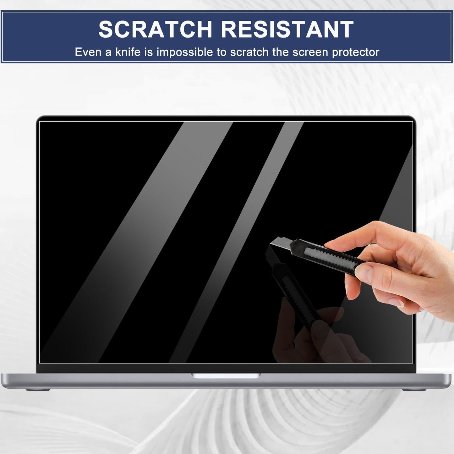 2-Pack 15.6 Inch Laptop Screen Protector for 15.6" HP/Dell/Sony/Samsung/Lenovo/Acer/MSI/LG/Razer/Toshiba/Asus 15.6" 16:9 Aspect Laptop, High Definition Anti-Scratch Clear Shield (345x194mm/ W x H)