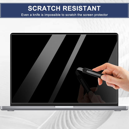 2-Pack 15.6 Inch Laptop Screen Protector for 15.6" HP/Dell/Sony/Samsung/Lenovo/Acer/MSI/LG/Razer/Toshiba/Asus 15.6" 16:9 Aspect Laptop, High Definition Anti-Scratch Clear Shield (345x194mm/ W x H)