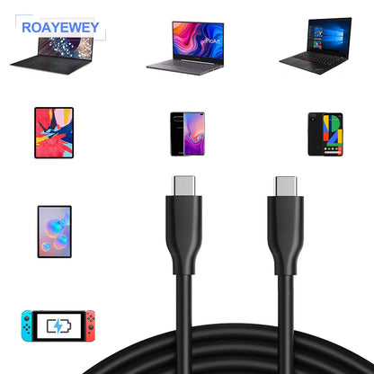 ROAYEWEY USB Type C Replacement for 45W Chromebook Charger Compatible with HP Chromebook 14 X360 USB C Power Supply Adapter