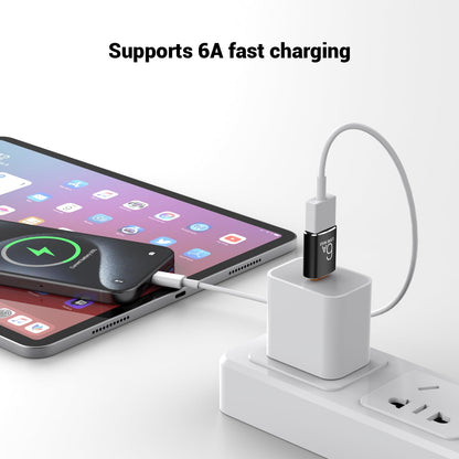 Pastall 10 Pack 10Gbps/120W USB C to USB3.1 Adapter,Black Type C Male to USB Female Adapter for Smartphone, PC, Laptop, Tablet, Keyboard etc.