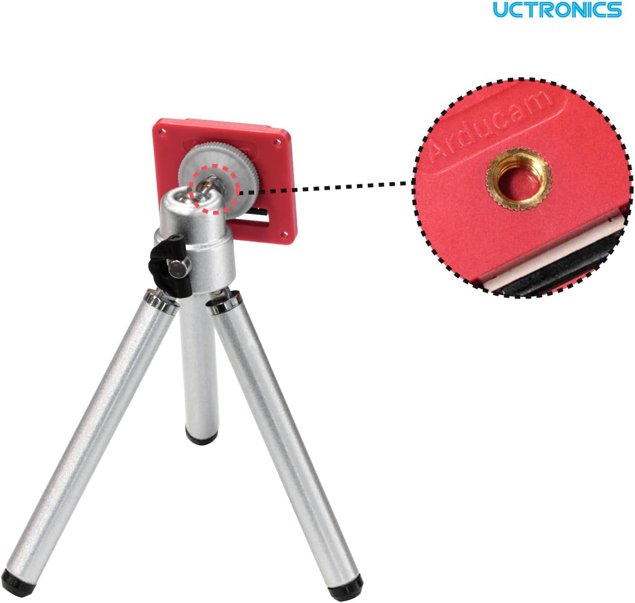 Arducam for Raspberry Pi Camera Module 3 Case, ABS Housing for IMX519 16MP Autofocus Camera, Compatible with Raspberry Pi Camera Module 3/V1/V2, and Any 25 * 24mm Camera Board