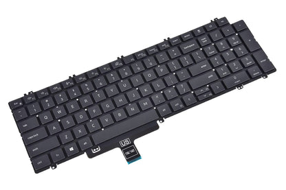 Replacement Keyboard for Dell Latitude 5520 5530 5540 5521 5531, Precision 3560 3570 3580 3561 3571 3581 7670 7680 7770 7780 Laptop with Backlit US Layout P/N: N7N16 0N7N16