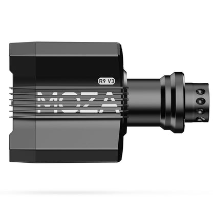 MOZA R9 V3 Direct Drive Servo Motor Sim Racing Wheel Base, 9Nm FFB Force Feedback Steering Wheel Base, Customizable Standalone Wheel Base Simulator for PC Racing Game, black
