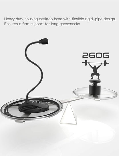 Fifine USB-Computermikrofon, Plug &amp; Play Desktop-Kondensatormikrofon für PC und Laptop, Stummschalttaste mit LED-Anzeige, kompatibel mit Windows/Mac, ideal für YouTube, Zoom, Aufnahmen, Twitch-Spiele (K054) 