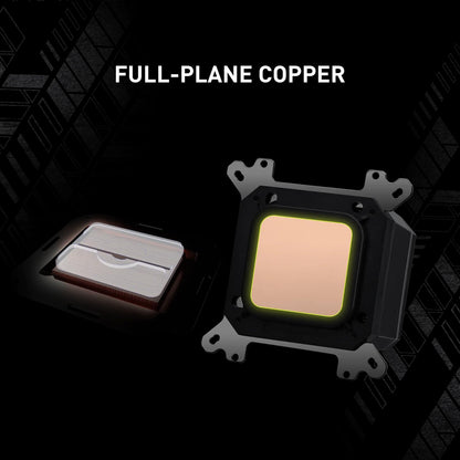 MSI MAG CORELIQUID A15 240 - AIO ARGB CPU Liquid Cooler - 240mm Radiator - LGA 1851 Ready - Dual 120mm ARGB PWM Fans, Black