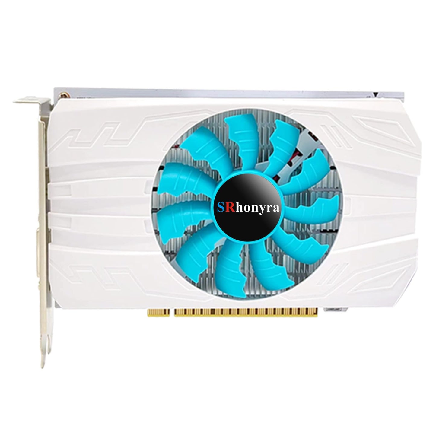 SRhonyra GTX 1050 4GB Gaming-Grafikkarte GDDR5 128 Bit PCIe 3.0 x16 Bus Stromversorgung DisplayPort 1.4 HDMI 2.0 DVI-Anschlüsse