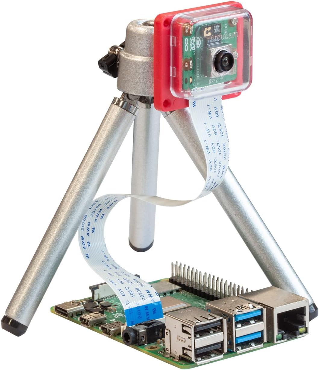 Arducam for Raspberry Pi Camera Module 3 Case, ABS Housing for IMX519 16MP Autofocus Camera, Compatible with Raspberry Pi Camera Module 3/V1/V2, and Any 25 * 24mm Camera Board