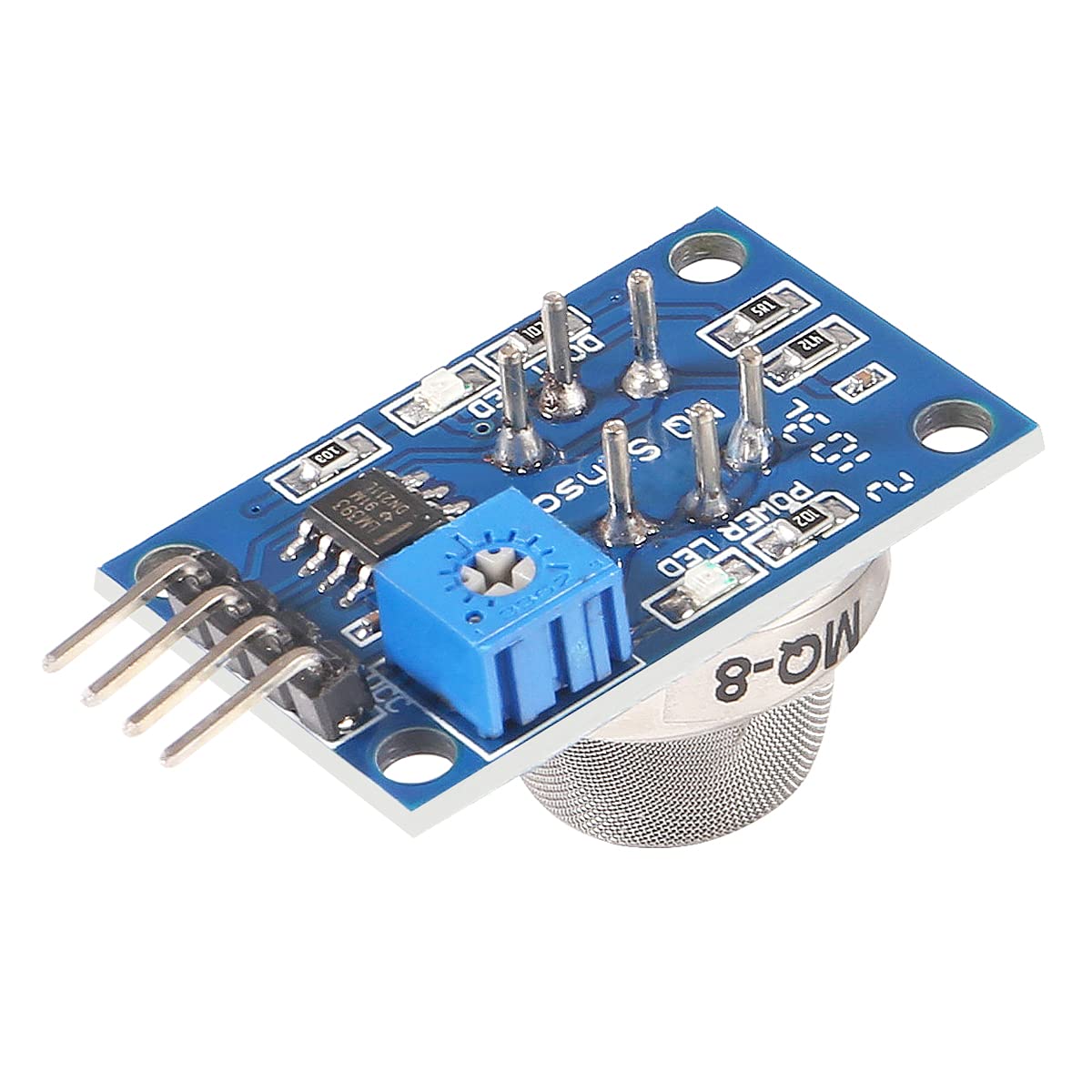9pcs/Lot Gas Detection Sensor Module MQ-2 MQ-3 MQ-4 MQ-5 MQ-6 MQ-7 MQ-8 MQ-9 MQ-135 Sensor Module Gas Sensor Starter Kit for Arduino Raspberry Pi (9PCS/Lot)