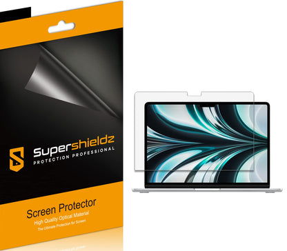 Supershieldz (3 Pack) Anti-Glare (Matte) Screen Protector Designed for New MacBook Air 13.6 inch (M4/M3/M2 Chip, 2022-2025)